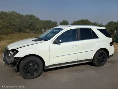 Gebraucht Mercedes ML320 252 PS (185 kW) 2008 Weiß SUV