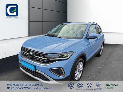 Blau Neu 2025 VW T-Cross Life SUV | 24.860 € (Guter Preis)