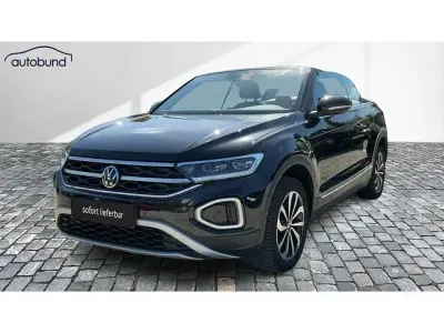 Brugt VW T-Roc Cabriolet 110 HK (80 kW) 2022 Sort Cabriolet