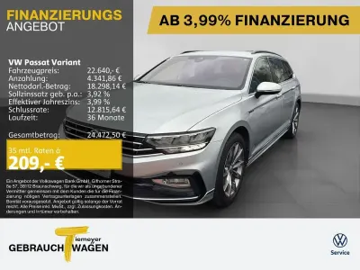 Usata VW Passat R-line 200 CV (147 kW) 2021 Argento Station wagon