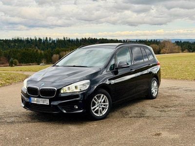 Gebraucht BMW 218 Gran Tourer Sport Line 150 PS (110 kW) 2017 Schwarz Van / Kleinbus