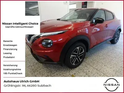 Neu Nissan Juke N-Connecta 114 PS (83 kW) 2025 Fuji sunset red SUV