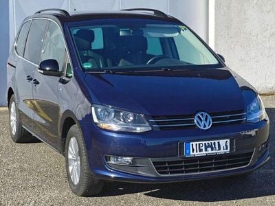 Gebraucht VW Sharan Match 140 PS (102 kW) 2012 Blau Van / Kleinbus