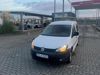 Gebraucht VW Caddy 75 PS (55 kW) 2015 Weiß Van / Kleinbus