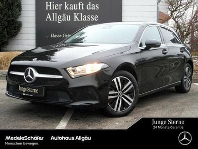 Gebraucht Mercedes A250 Progressive 218 PS (160 kW) 2021 Unilack nachtschwarz Limousine