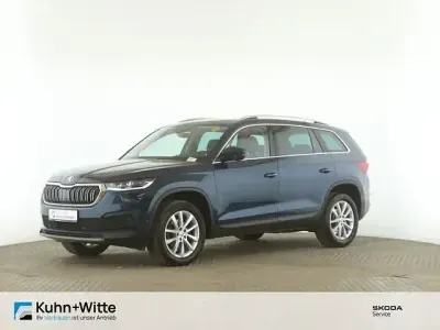 Brugt Skoda Kodiaq Style 150 HK (110 kW) 2023 Blå SUV