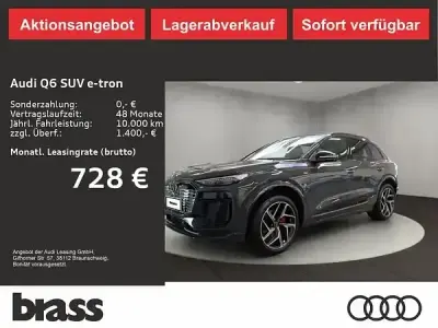 Neu Audi Q6 e-tron 225 kW (306 PS) 2026 Magnetgrau SUV