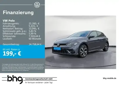 Brugt VW Polo R-line 110 HK (80 kW) 2022 Grå Hatchback