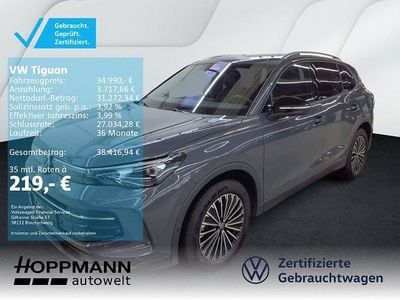 Delfingrau metallic Gebraucht 2025 VW Tiguan Goal SUV | 34.990 € (Guter Preis)