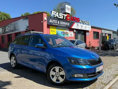 Gebraucht Skoda Fabia Style 110 PS (80 kW) 2017 Blau Kombi
