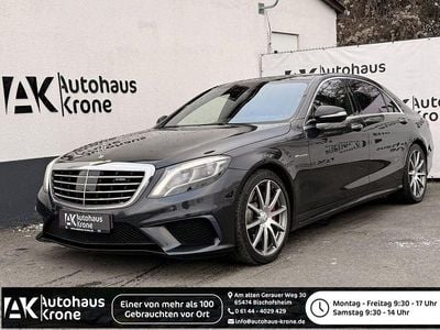 Gebraucht Mercedes S63 AMG AMG 585 PS (430 kW) 2016 Magnetitschwarz  metalliclack Limousine