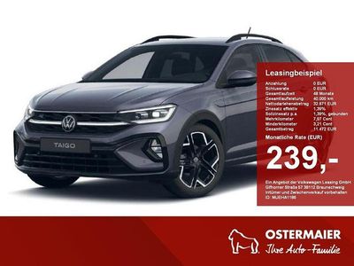 Rauchgrau Neu 2025 VW Taigo R-line SUV | 42.460 €