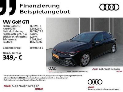 Gebraucht VW Golf VIII GTI 245 PS (180 kW) 2022 Schwarz Limousine