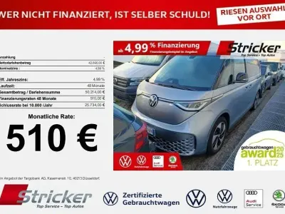 Gebraucht VW ID. Buzz Pro 150 kW (204 PS) 2023 Silber Van / Kleinbus