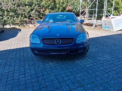 Gebraucht Mercedes SLK230 196 PS (144 kW) 1998 Blau Cabrio