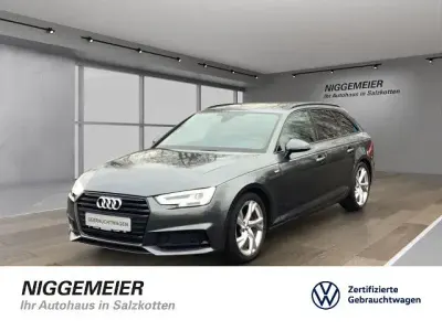 Gebraucht Audi A4 S-Line 150 PS (110 kW) 2019 Daytona grau perleffekt (metallic) Kombi