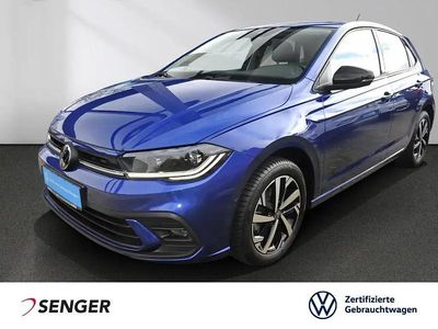 Gebraucht VW Polo Move 110 PS (80 kW) 2023 Reef blue Kleinwagen