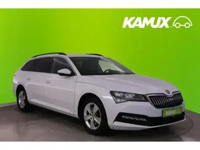 Gebraucht Skoda Superb Ambition 150 PS (110 kW) 2022 Weiss Kombi