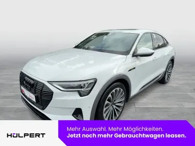 Gebraucht Audi e-tron Sportback Advanced 300 kW (408 PS) 2022 Gletscherweiß metallic SUV