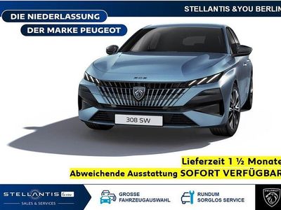 Neu Peugeot 308 SW 131 PS (96 kW) 2026 Blau Kombi