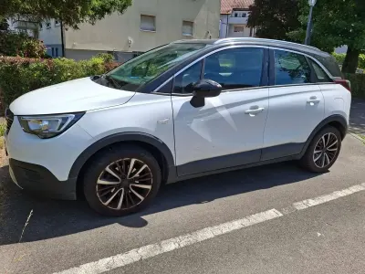 Gebraucht Opel Crossland X Design Edition 110 PS (80 kW) 2019 Weiß SUV
