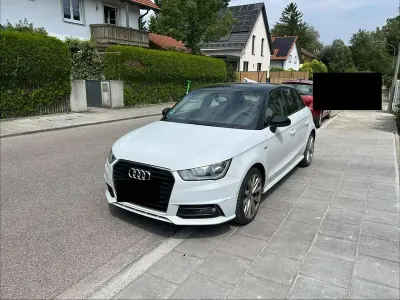 Gebraucht Audi A1 Sportback S-Line 86 PS (63 kW) 2016 Weiß Kleinwagen