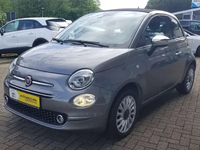 Gebraucht Fiat 500 Lounge 69 PS (50 kW) 2020 Colore esterno (pompei grau) Cabrio