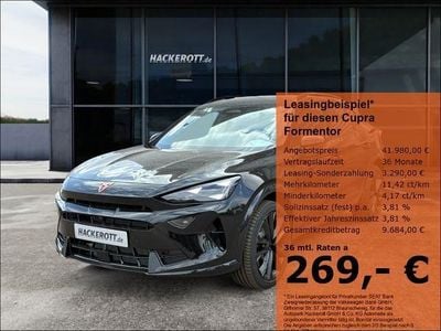 Schwarz Neu 2025 Cupra Formentor VZ SUV | 41.980 € (Guter Preis)