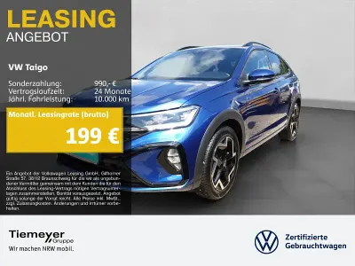 Brugt VW Taigo R-line 150 HK (110 kW) 2025 Blå SUV