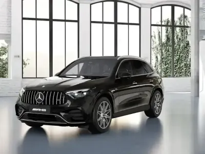 Gebraucht Mercedes GLC43 AMG AMG 421 PS (309 kW) 2025 Schwarz metalliclack obsidianschwarz SUV