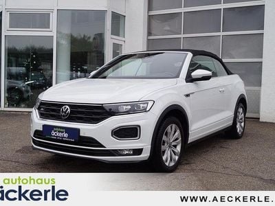 Gebraucht VW T-Roc Cabriolet R-line 150 PS (110 kW) 2021 Pure white Cabrio