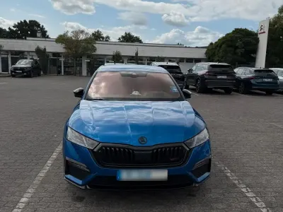 Gebraucht Skoda Octavia RS 245 PS (180 kW) 2022 Blau Limousine
