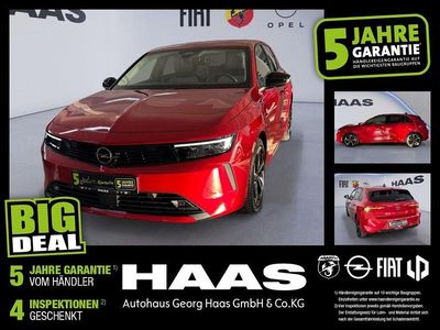 Gebraucht Opel Astra Elegance 110 PS (80 kW) 2023 Lackierung peperoncino red/typ verkleidu (metallic) Limousine