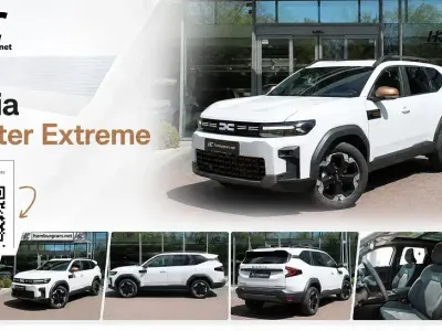 Nowe Dacia Bigster Extreme 156 KM (114 kW) 2026 Biały SUV
