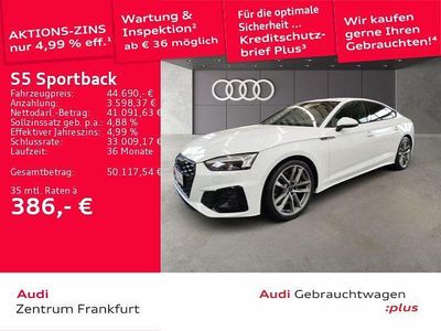 Gebraucht Audi S5 Sportback Sport 341 PS (250 kW) 2022 Weiß Kleinwagen