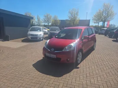 Second-hand Nissan Note Acenta 88 CP (64 kW) 2010 Roșu Hatchback