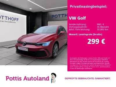 Gebraucht VW Golf VIII R-line 131 PS (96 kW) 2022 Rot Limousine