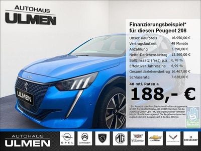 Blau Gebraucht 2021 Peugeot 208 GTi Kleinwagen | 16.950 € (Fairer Preis)