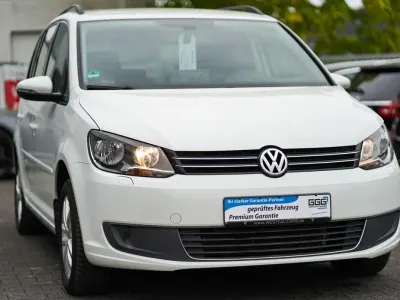 Second-hand VW Touran Comfortline 150 CP (110 kW) 2015 Alb Monovolum