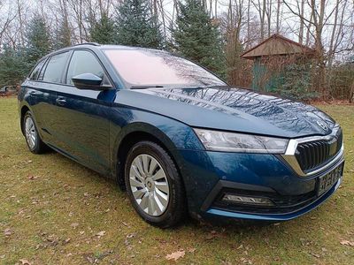 Gebraucht Skoda Octavia Ambition 150 PS (110 kW) 2021 Blau Kombi