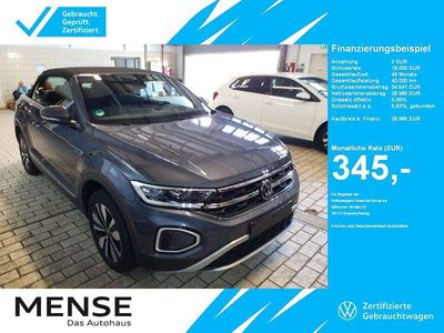 Gebraucht VW T-Roc Cabriolet Style 150 PS (110 kW) 2024 Grau Cabrio