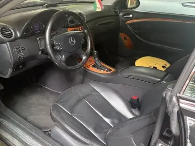 Gebraucht Mercedes CLK500 306 PS (225 kW) 2003 Schwarz Cabrio