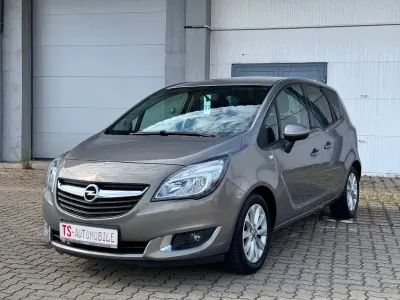Gebraucht Opel Meriva drive 120 PS (88 kW) 2016 Braun Van / Kleinbus