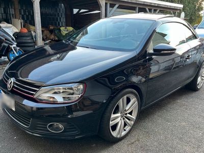 gebraucht VW Eos Cabrio schwarz metallic 2.0 TSI GTI Motor DSG…