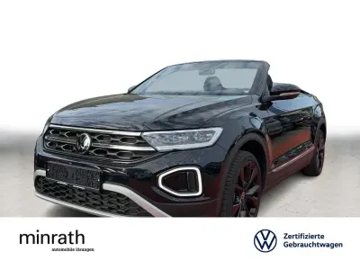 Gebraucht VW T-Roc Cabriolet Style 116 PS (85 kW) 2025 Schwarz Cabrio