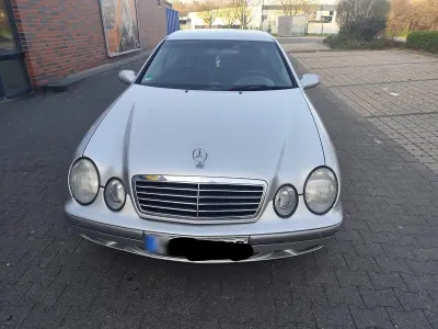 Brugt Mercedes CLK200 136 HK (100 kW) 1998 Sølv Coupe