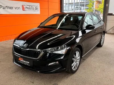 Gebraucht Skoda Scala Ambition 110 PS (80 kW) 2021 Schwarz Kleinwagen