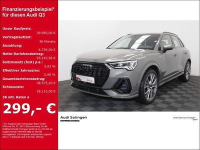 Gebraucht Audi Q3 S-Line 150 PS (110 kW) 2024 Chronosgrau (grey), metallic SUV