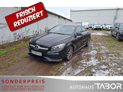 Gebraucht Mercedes CLA180 AMG line 122 PS (89 kW) 2017 Nachtschwarz Limousine