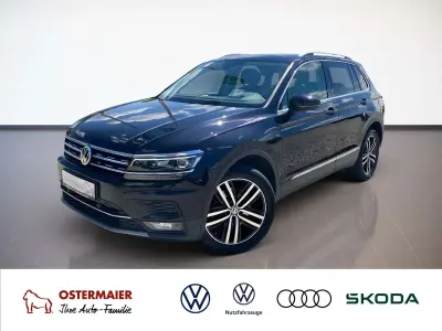 Używany VW Tiguan Highline 190 KM (139 kW) 2019 Czarny SUV